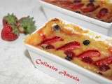 Gratin de fruits rouges au lemon curd à ma façon