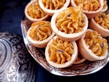 Minis tartelettes oranges-amandes