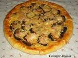 Pizza aux aubergines