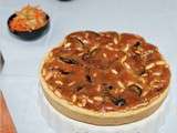 Tarte à l'aubergine et aux pignons de pin