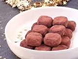 Truffes au chocolat à la fève tonka et à la vanille