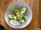 Croquettes aux petits pois et feta {à picorer avec les doigts}