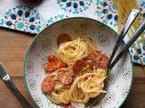 One-Pan Pasta au chorizo [parfait pour la flemme du dimanche soir]