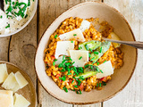 Risotto de petit épeautre aux asperges