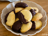Sablés au chocolat façon Spritz [sans gluten et sans oeuf mais très gourmands]