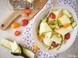 Salade de courgettes au parmesan