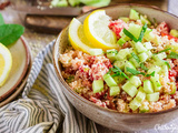 Taboulé maison à la semoule et à la menthe [ça sent bon l’été]