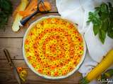 Tarte aux courgettes et carottes