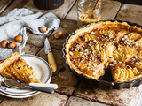 Tarte aux poires et au caramel [bien réconfortante !]