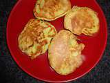 Galettes de courgettes râpées