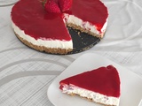 Cheesecake à la fraise