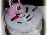 Cake design : Girly - Make Up