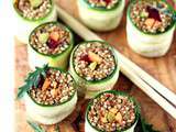 Bio : Makis quinoa et courgette