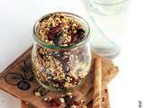 Granola gourmand aux 2 quinoa