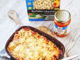 Gratin de Tortellini aux légumes