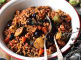 One Pot Pasta coquillettes et lentilles, aux légumes