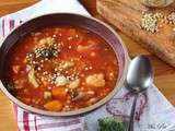 Soupe Minestrone aux deux choux