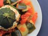 Courgettes farcies au saumon