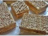 Mille- feuilles vanille caramel