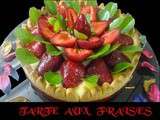 Tarte aux fraises