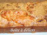 Cake au comté et chorizo