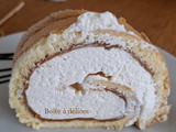 Gâteau roulé spéculos et chantilly mascarpone