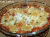 Gratin de mogettes au chorizo