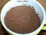 Mug cake choco