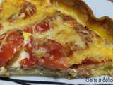 Quiche au thon et à la tomate