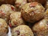 Dink ladoos – boulettes sucrées à la gomme arabique – Arabia/acacia gum balls