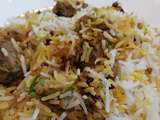 Hyderabadi ghost biryani - Biryani d’agneau hyderabadi - Hyderabadi lamb biryani