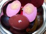 Œufs en saumure aux betteraves - Beet Pickled eggs