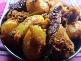 Sauté de pommes de terre grenailles - Kadhaiwala chota aloo – Baby potatoes, South Indian Style