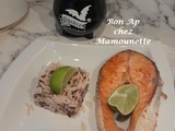 Darnes de saumon aux 3 riz et citron lime et Buddy sur le Sillon