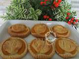 Tartelettes et pêches farcies à la crème amandée, Joyeuses Pâques