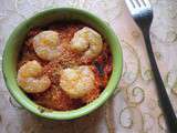 Crevettes en cassolette