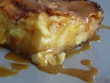 Gateau aux pommes et caramel au beurre salé