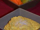 Houmous de lentilles corail, coco et curcuma