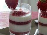 Panna Cotta à la fraise