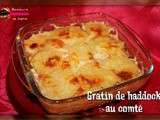 Gratin de haddock au comté