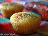 Muffins salés au chorizo et aux tomates séchées