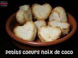 Petits Coeurs Noix de Coco