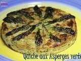 Quiche aux Asperges Vertes