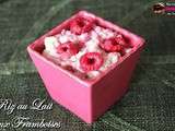 Riz au Lait aux Framboises