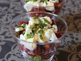 Verrine de Betterave Mozzarella