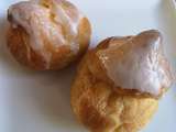 Choux au citron, miel et thym