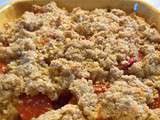 Crumble de tomates aux flocons d’avoine