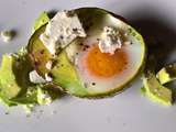 Oeufs en nid d’avocat