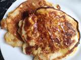 Pancake au bacon et mozzarella