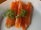 Saumon gravlax